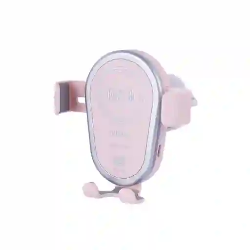 Soporte de Celular Para Carro Con Cargador Serie Rosa Miniso