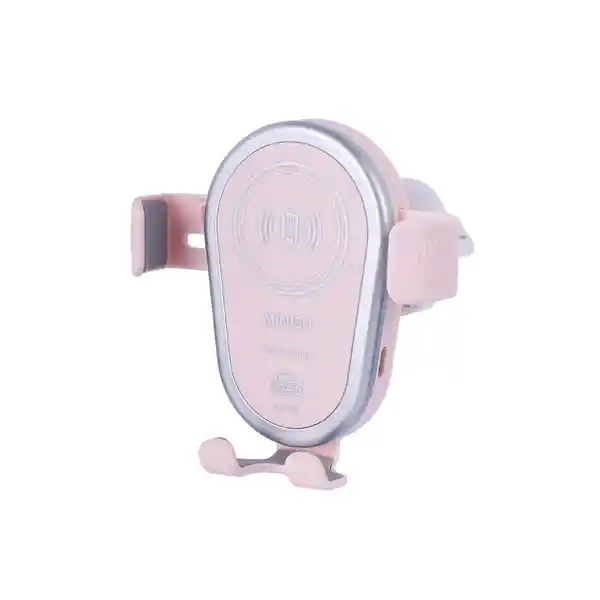 Soporte de Celular Para Carro Con Cargador Serie Rosa Miniso