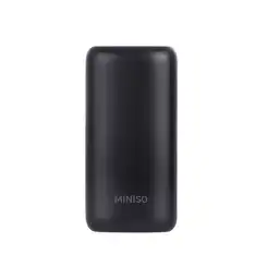 Batería Mini de Respaldo 4000mah Serie Negra Mod M22 Miniso