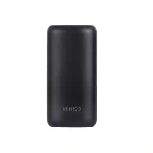 Batería Mini de Respaldo 4000mah Serie Negra Mod M22 Miniso