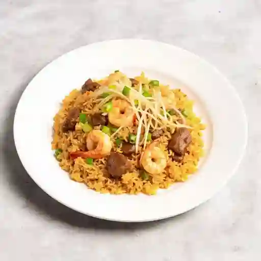 Arroz Personal Camarón y Carne de Res