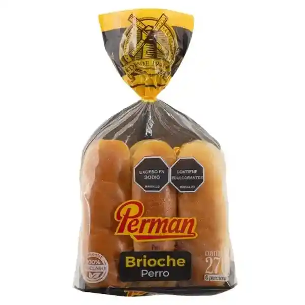 Perman Pan Perro Brioche