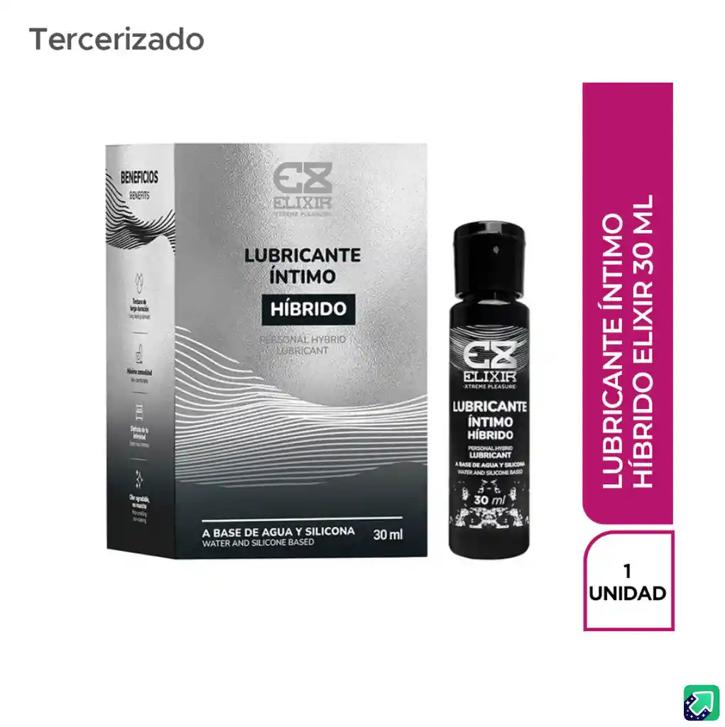 Elixir Lubricante Íntimo Híbrido de Agua y Silicona