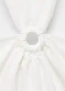 Top Aro Off White Talla 21 Niñas Mango