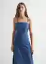 Vestido Charlize Azul Talla 21 Mango Teen Girl Mango