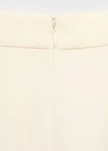 Pantalón Iguana Vainilla Talla 42 Mujer Mango