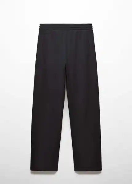 Pantalón Toledo Negro Talla M Mujer Mango