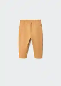 Pantalón Peter Mostaza Talla 69 Niños Mango