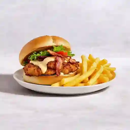 Sandwich De Pollo Crujiente