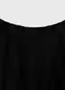 Top Ball Negro Talla S Mujer Mango