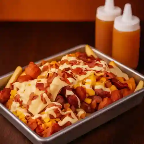 Papas Locas con Pollo
