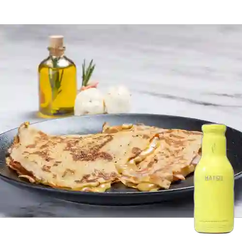 Combo Crepes Jamón y Queso + Hatsu Amarillo 400 ml
