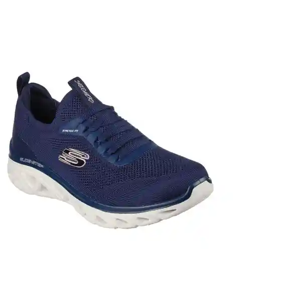 Skechers Tenis Mujer Glide Step Sport Talla 9 Color Azul