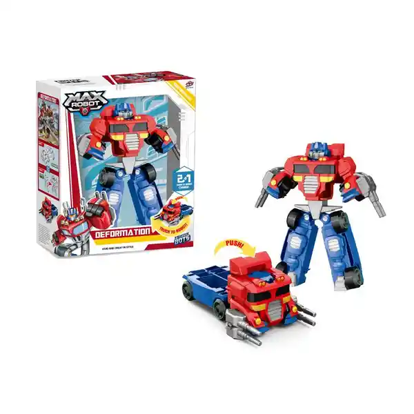 Robot Transformable Rojo 32 cm