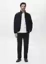 Chaqueta Nada Navy Talla M Hombre Mango