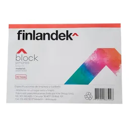 Block Pinares 40 Hojas FIN-5096 Finlandek