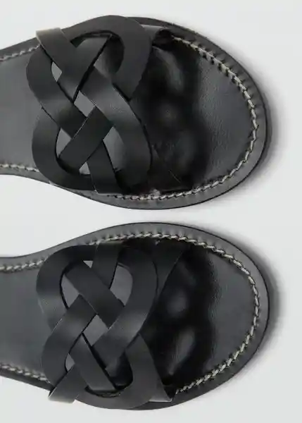 Sandalias Nudi Negro Talla 41 Mujer Mango