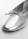 Zapatos Blaze Mujer Plata Talla 41 Mango