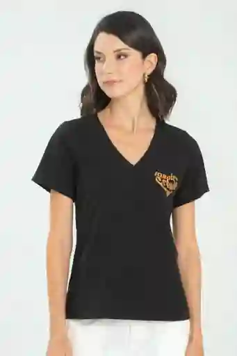 Camiseta Inspire Color Negro Talla L Ragged