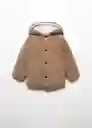 Abrigo Ciro Marron Talla 67 Niños Mango