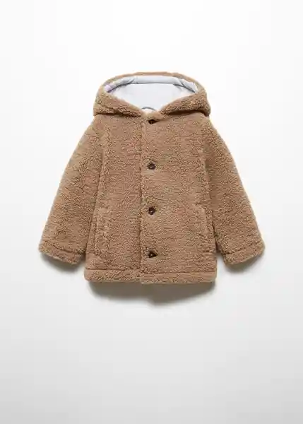 Abrigo Ciro Marron Talla 67 Niños Mango