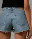 Short Mujer Azul Talla 8 Rifle