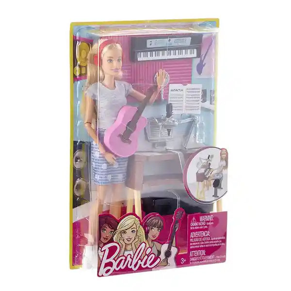 Barbie Muñeca Instrumentos Musicales Mattel