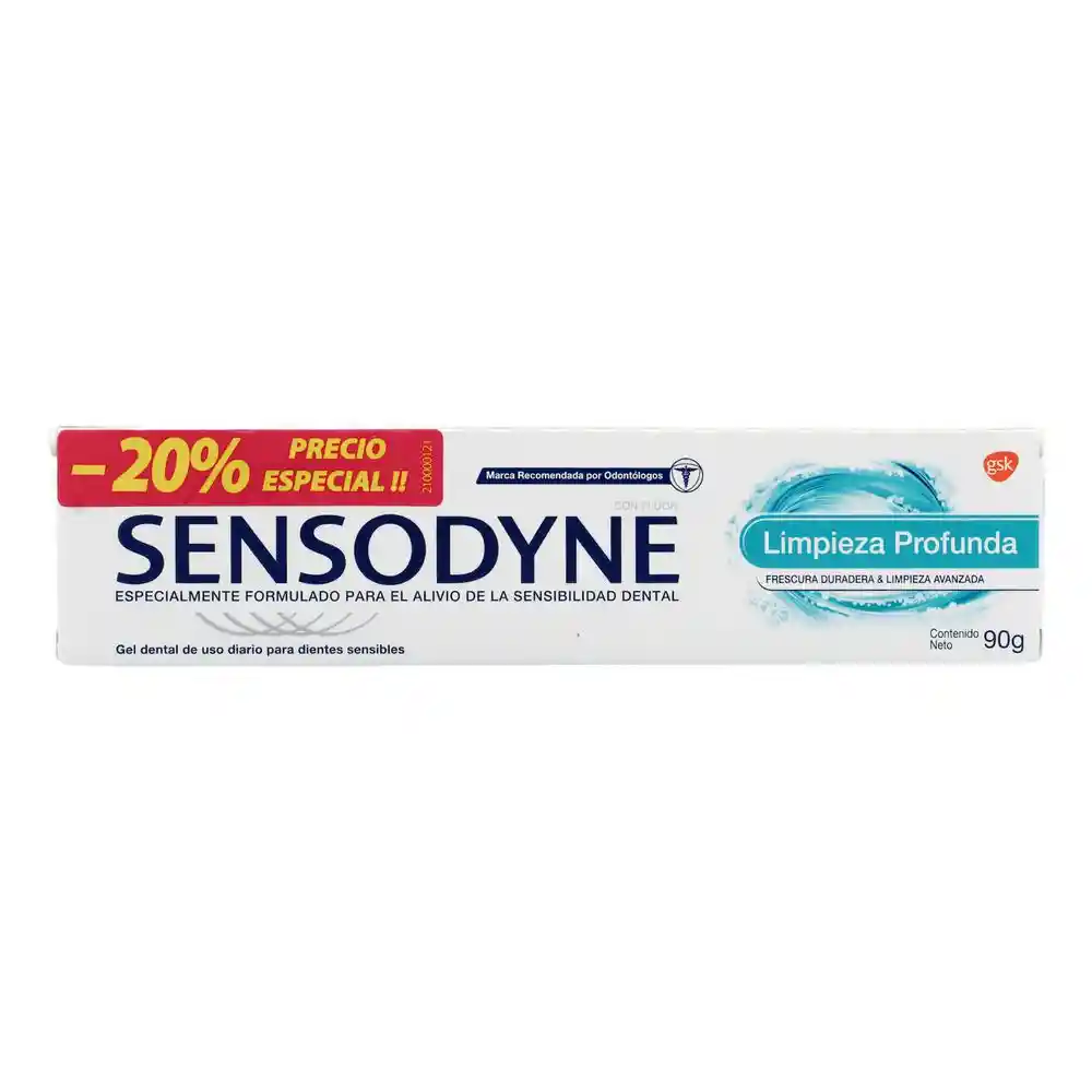 Sensodyne Crema Dental Limpieza Profunda