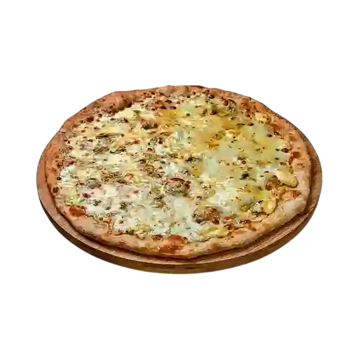 Pizza Pequeña Pollo y Champiñones
