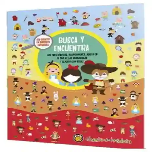Busca Encuentra Caperucita, El Gato De Hojalata