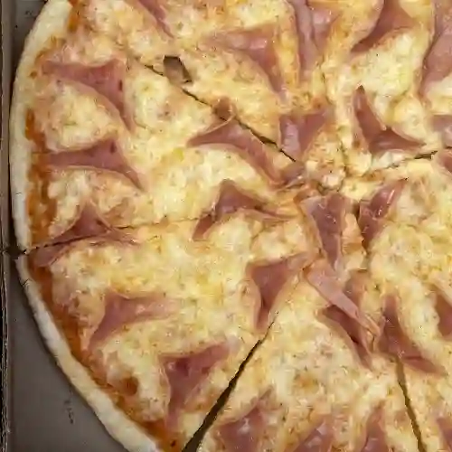 Pizza jamón mediana