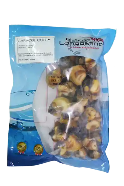 Gran Langostino Caracol Copey