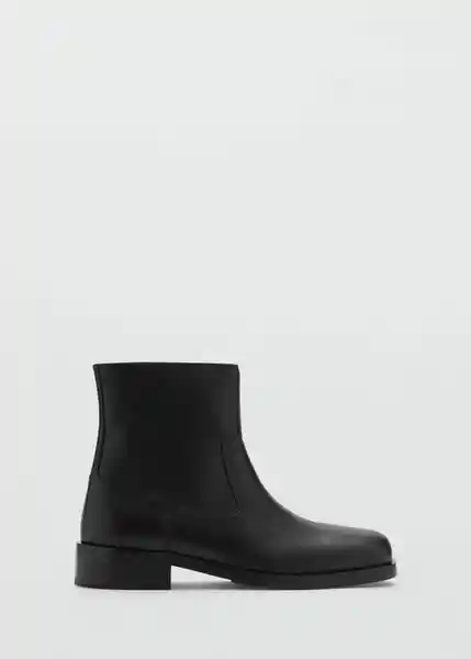 Botines Square Negro Talla 43 Hombre Mango