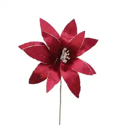 Navilandia Poinsettia Metalizada Borde