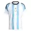 Adidas Camiseta Messi Tr Jsy Para Hombre Blanco Talla L