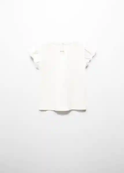 Camiseta Softb Offwhite Talla 66 Niñas Mango