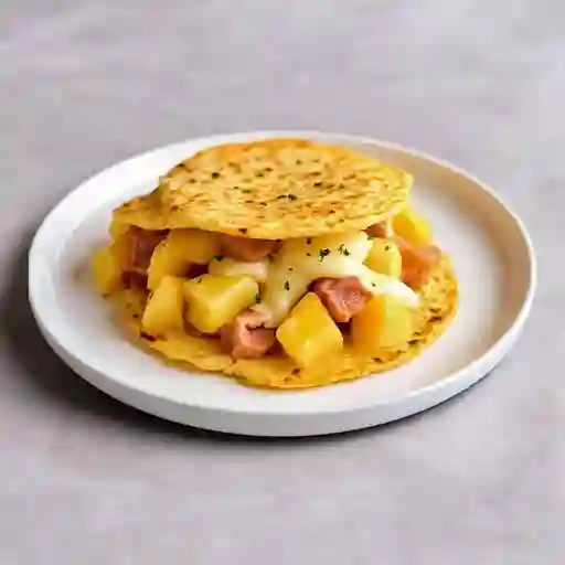 Arepa hawaiana