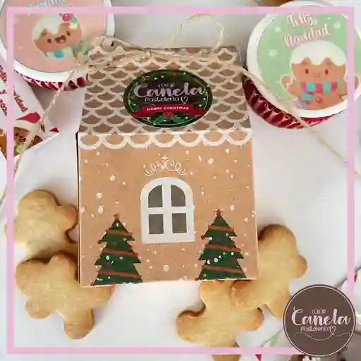 Casita de galletas de jengibre x 8