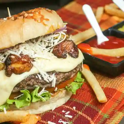 Hamburguesa Dracula