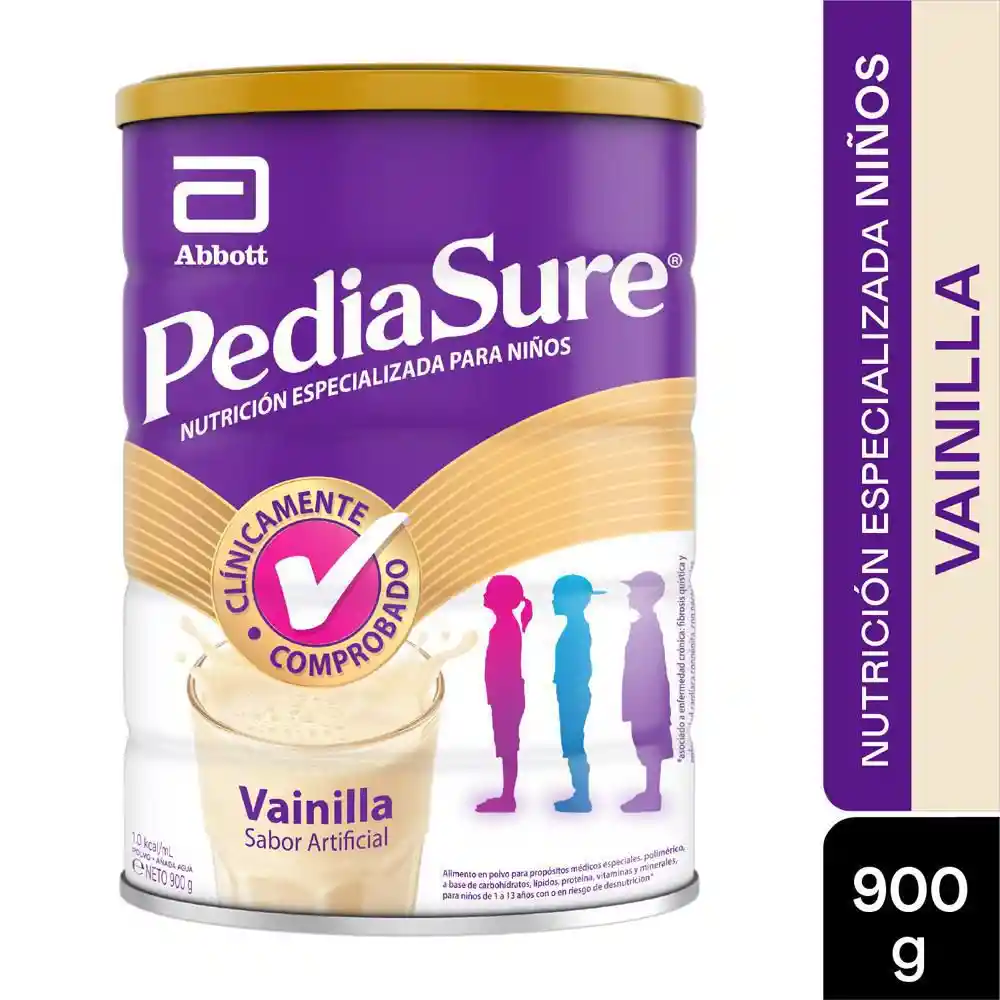 Pediasure Suplemento Líquido para Niños con Sabor a Vainilla
