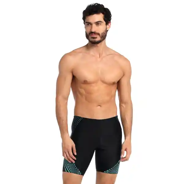 Pantaloneta de Baño Jammer Duo Logo Artic Hombre Talla 34 Speedo