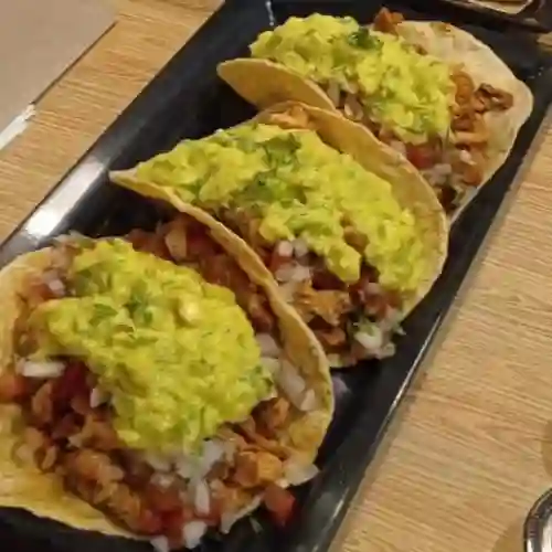 Tacos Del Cuate X3