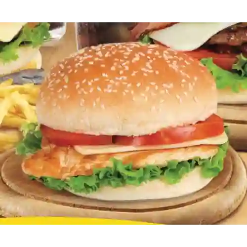 Hamburguesa la de Pollo