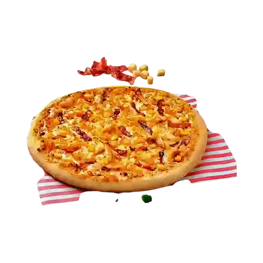 Pizza de Maíz con Tocineta