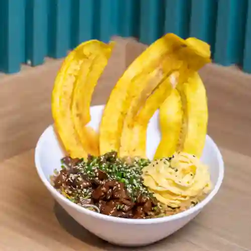 Arroz Chaufa Lomo de Res