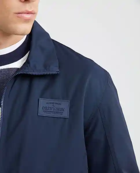 Chaqueta High Neck Azul Medianoche Ultra Oscuro M Chevignon
