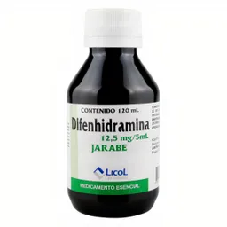Laboratorios Licol Difenhidramina Jarabe (12.5 mg)