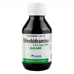 Licol Difenhidramina (12.5 mg)