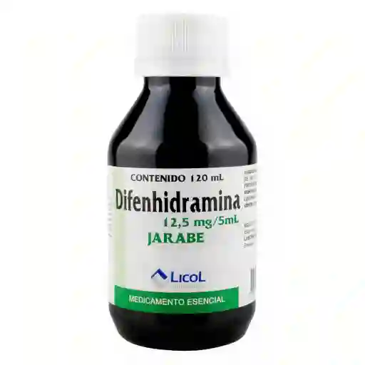Licol Difenhidramina Jarabe (12.5 mg)