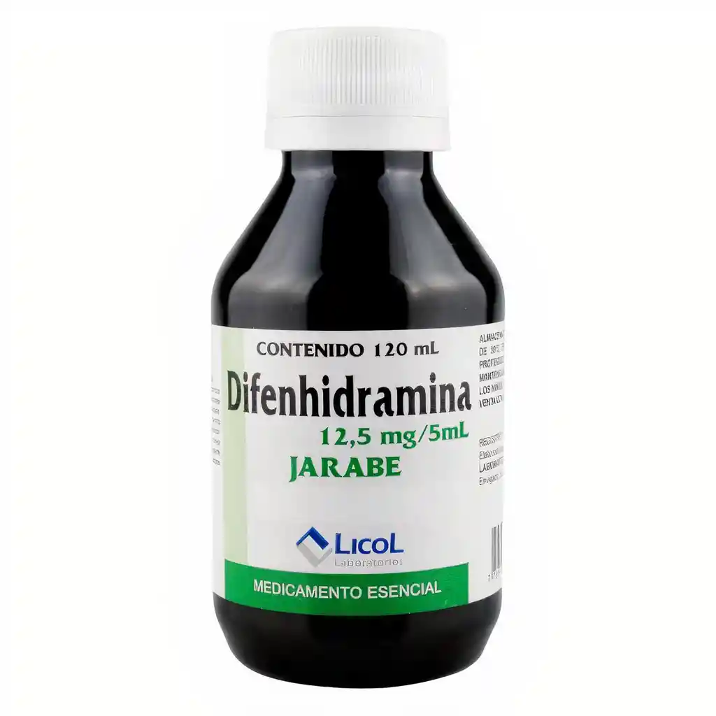 Licol Difenhidramina (12.5 mg)